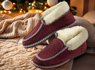 Bewerbung des Bereiches Hausschuhe