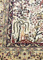 Brücken und Teppiche in prachtvollem persischen Dessin BEIGE