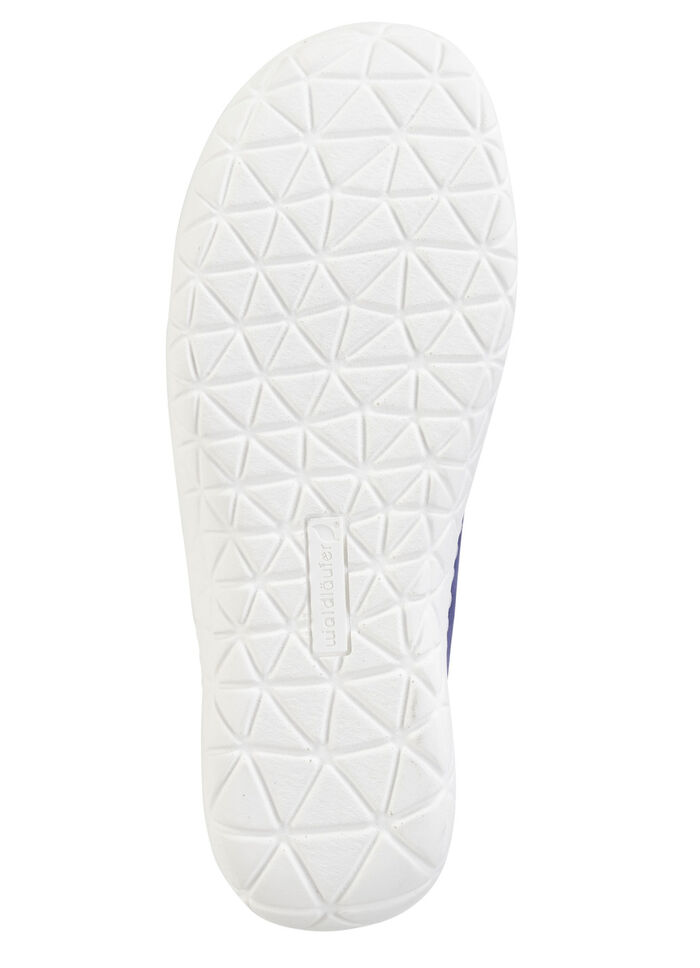 Waldläufer Sneaker mit Perforation MARINE-WEISS