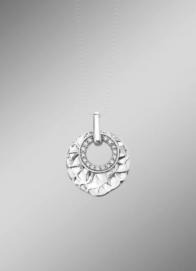 Interessanter Anh&auml;nger mit Zirkonia 