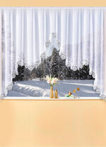 M-Bogen-Store aus echter Plauener Spitze 