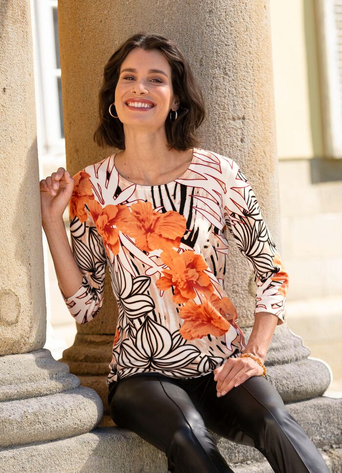 Pullover in weich fließender Qualität 