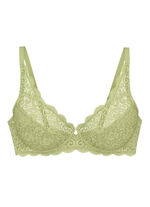 Triumph Amourette Bügel-BH aus zarter Elastikspitze PISTAZIE