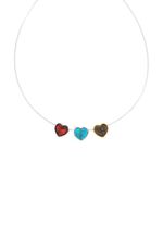 Herz-Anh&auml;nger mit Bernstein 