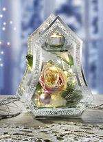 Beleuchteter Teelichthalter, batteriebetrieben 