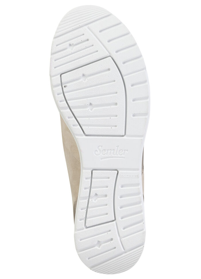 ELENA EDEN Sneaker aus Nappaleder MATTGOLD-BEIGE