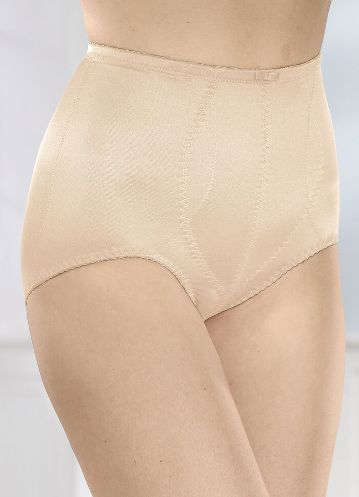 Speidel Zweierpack Miederhosen mit verstärktem Vorderteil 1X SCHWARZ, 1X PUDER