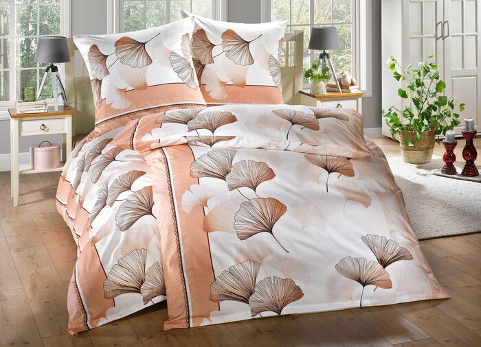 Bettw&auml;sche-Garnitur aus dem Hause Biberna 