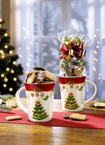 Tassen im 2er-Set, mit Mini-Gewürzspekulatius 