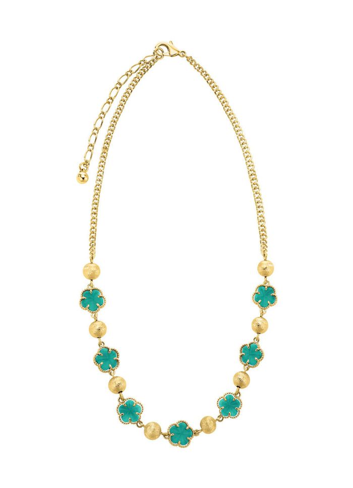 Schmuckset, 3-teilig, im Blumendesign 