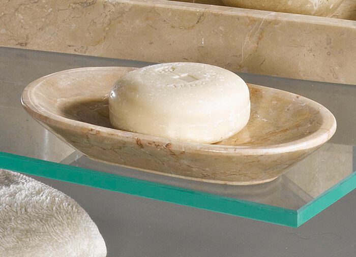 Badezimmer-Accessoires aus Marmor 