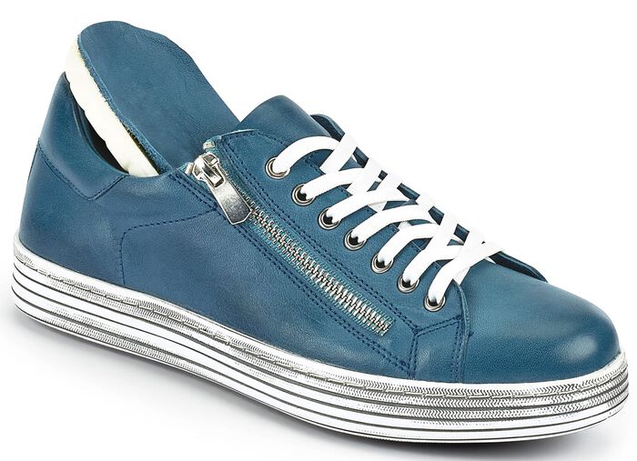 Gemini Schn&uuml;rschuh mit praktischem Seitenrei&szlig;verschluss 