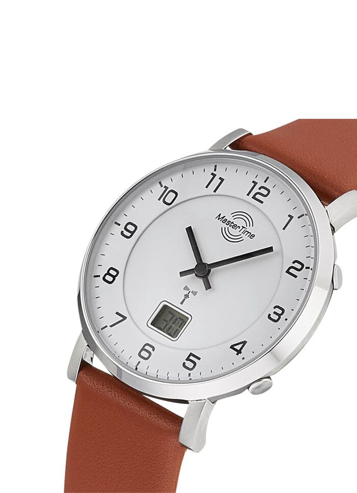 Master Time Damen-Lederarmbanduhr 