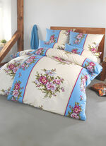 Bettwäsche-Garnitur in Flausch-Biber-Qualität 