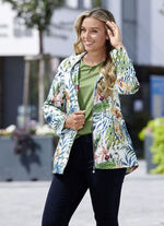 Jacke mit fester Kapuze 