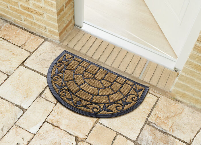 Fußmatte in Gusseisen-Optik 