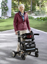 Elektrischer Rollstuhl/Rollator 2-in-1 