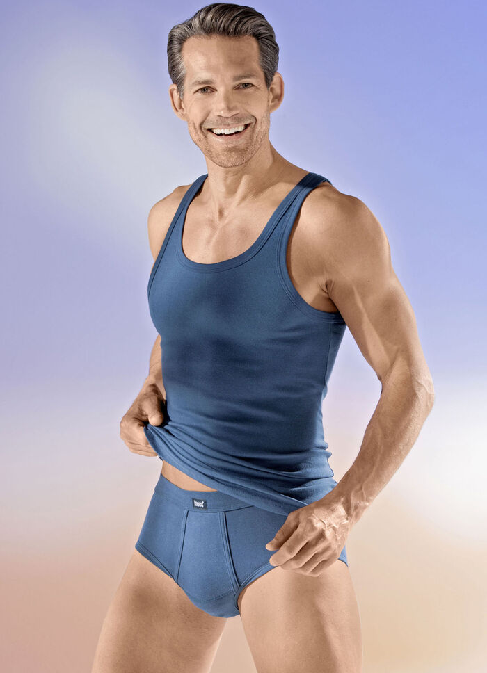 Viererpack Sportjacken aus Feinripp 