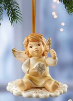 Aufh&auml;nger Engel aus dem Hause Goebel CHAMPAGNER