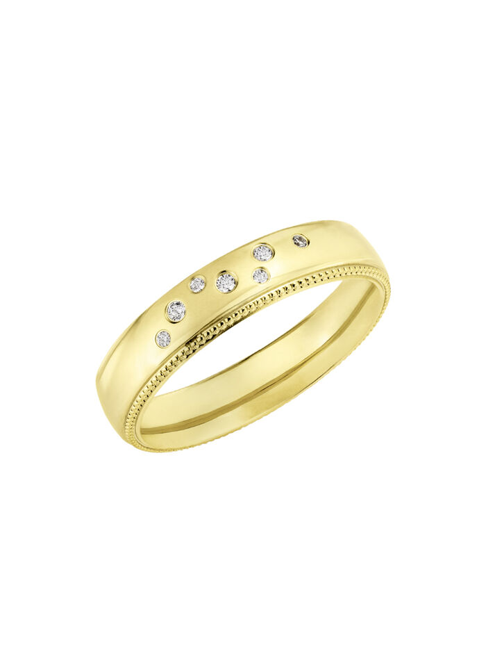 Trauring aus hochwertigem Gold 