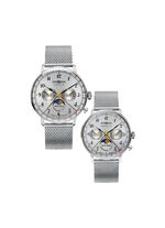 Zeppelin-Quartz-Partneruhren aus der Serie Hindenbrurg 