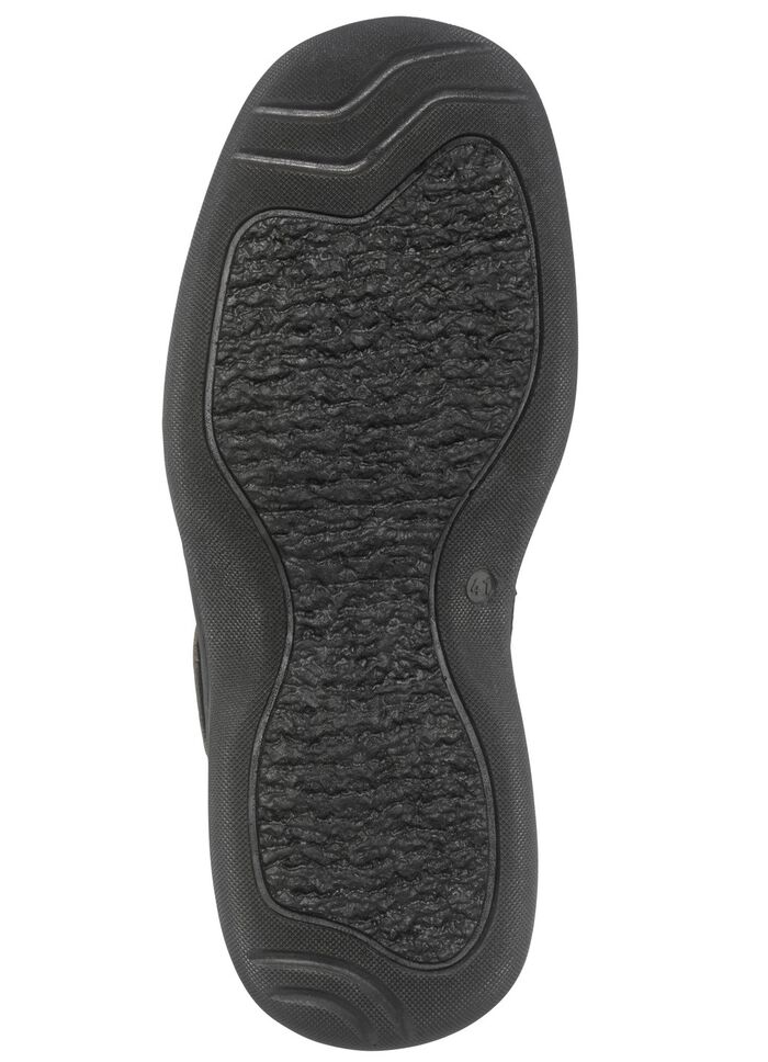 GINO GALANTE, gef&uuml;tterte Herren-Boots, Winterschuhe, Weite K, mit herausnehmbarem Fu&szlig;bett SCHWARZ-GRAU