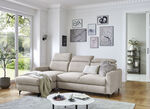 Bequeme Polsterecke mit Bettfunktion CREME