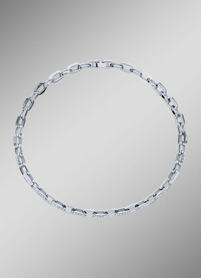 Für Sie und ihn: Halskette mit Kristallen 