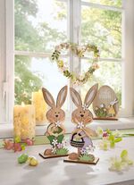 LED-Echtwachskerzen, 2er-Set 