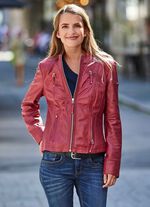 Lederkurzjacke von &bdquo;Cabrini&ldquo; 