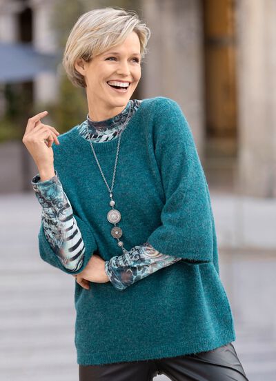 Pullover in superflauschiger Qualität 