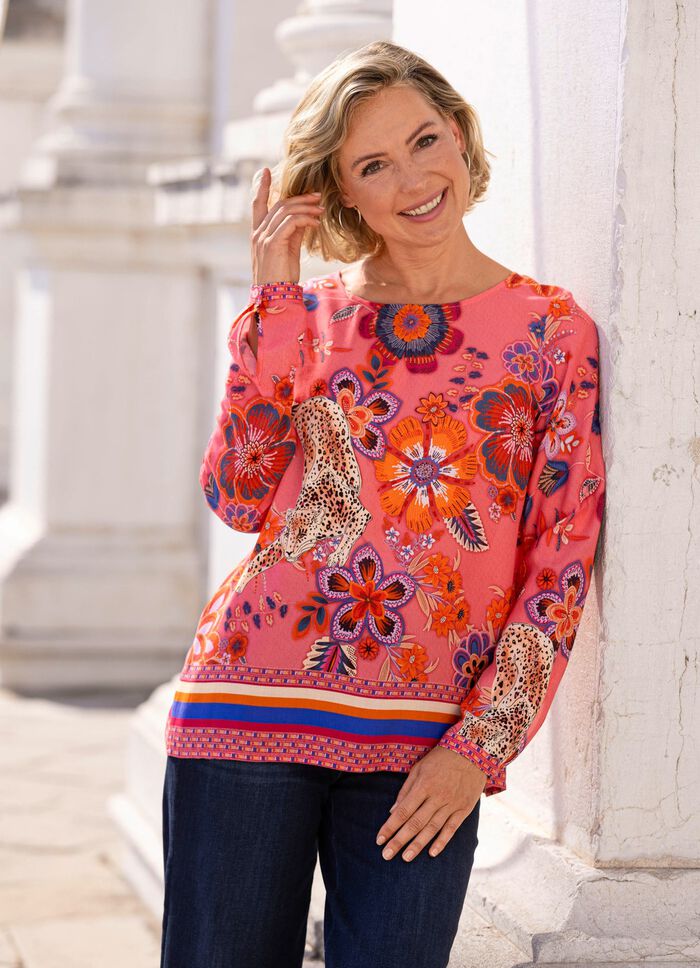 Tunika mit tollem Bord&uuml;ren-Druck 