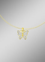 Filigraner Schmetterlings-Anhänger 