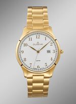 Dugena-Quartz-Herrenuhr mit Edelstahlbandgeh&auml;use 