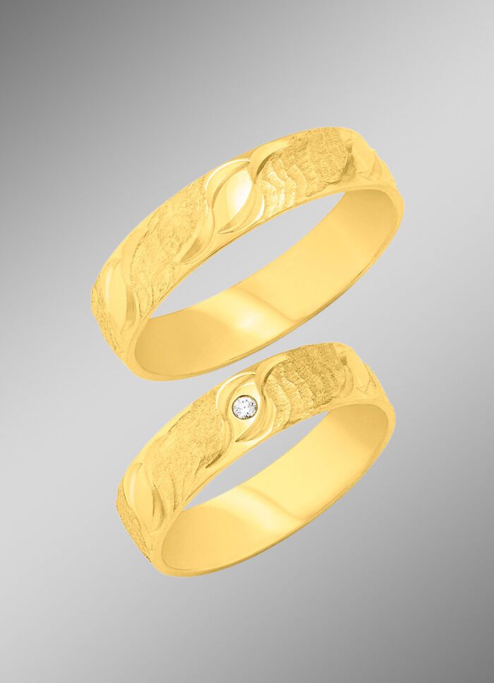 Sch&ouml;ner Brillant-Trauring 