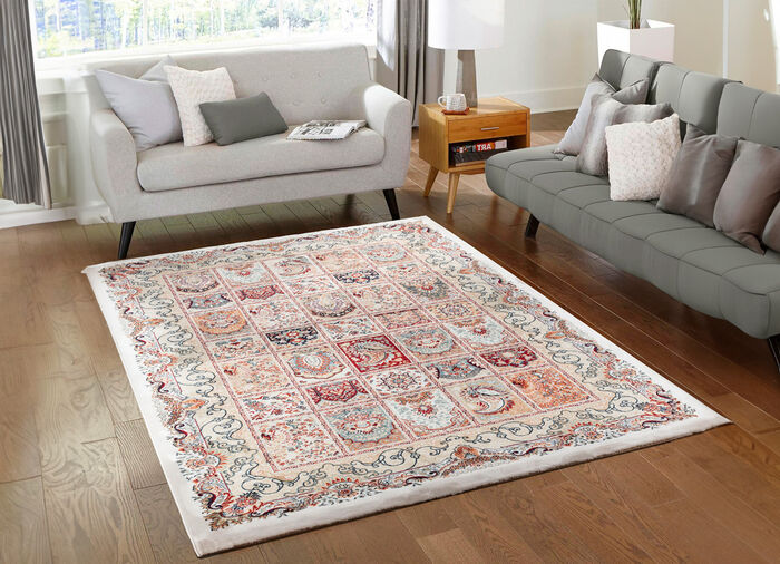 Brücken, Galerie und Teppiche mit Seideneffekt BEIGE