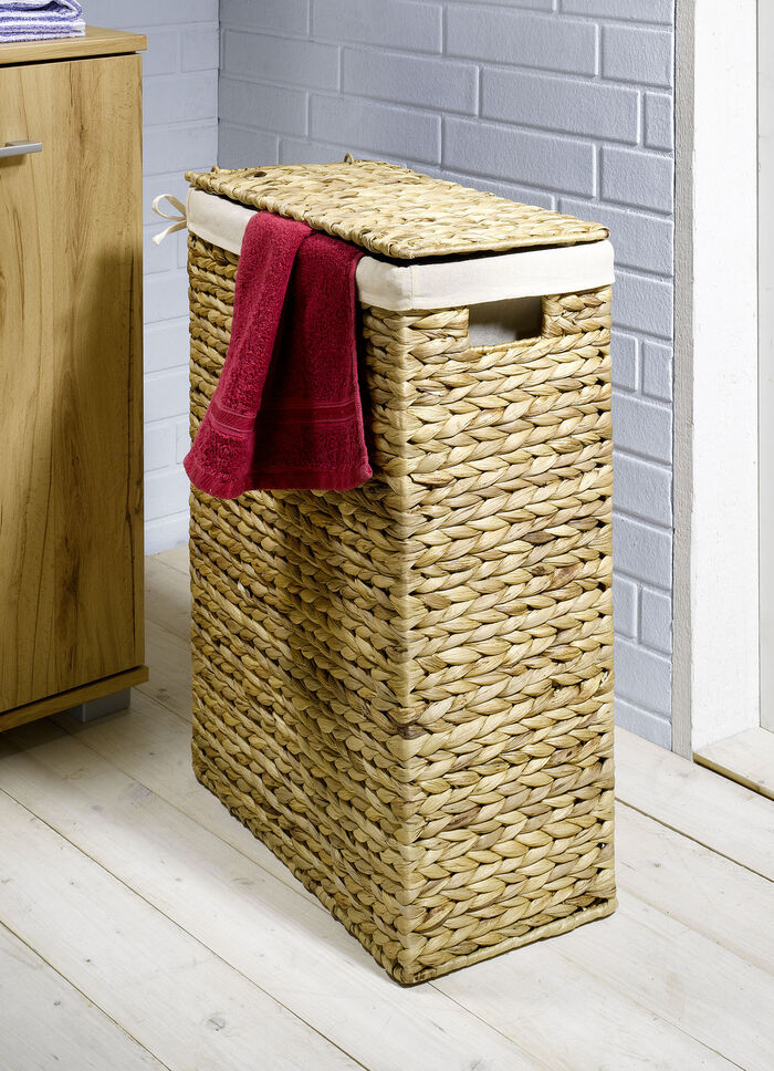 Wäschekörbe aus Wasserhyazinthe NATUR