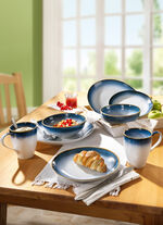 Porzellan-Kombiservice, 8-teilig 