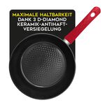 &bdquo;Hyperflon Diamant&reg;&ldquo; Pfannen-Set aus Aluminium 