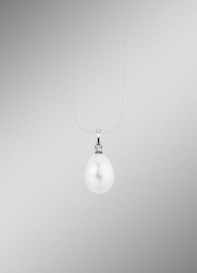 Anhänger aus Süßwasser-Zuchtperle 