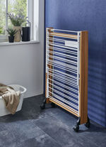 Wäscheständer aus massivem Holz 