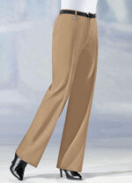 Hose in angesagter Marlene-Form in 6 Farben KARAMELL