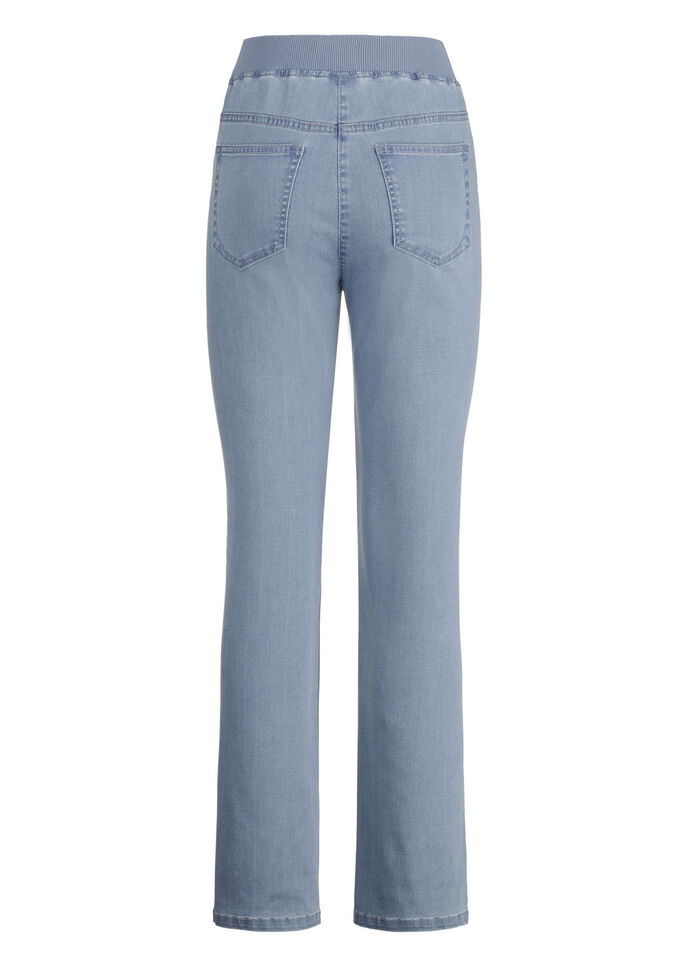 Jeans in Schlupfform HELLBLAU
