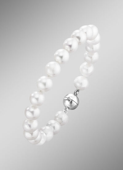 Armband mit Süßwasser-Zuchtperlen 