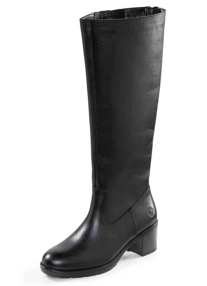 Remonte Stiefel mit seitlichem Gummizug SCHWARZ