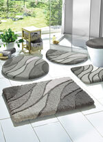 Kleine Wolke Badgarnitur in Table Tuft Qualität GRAU