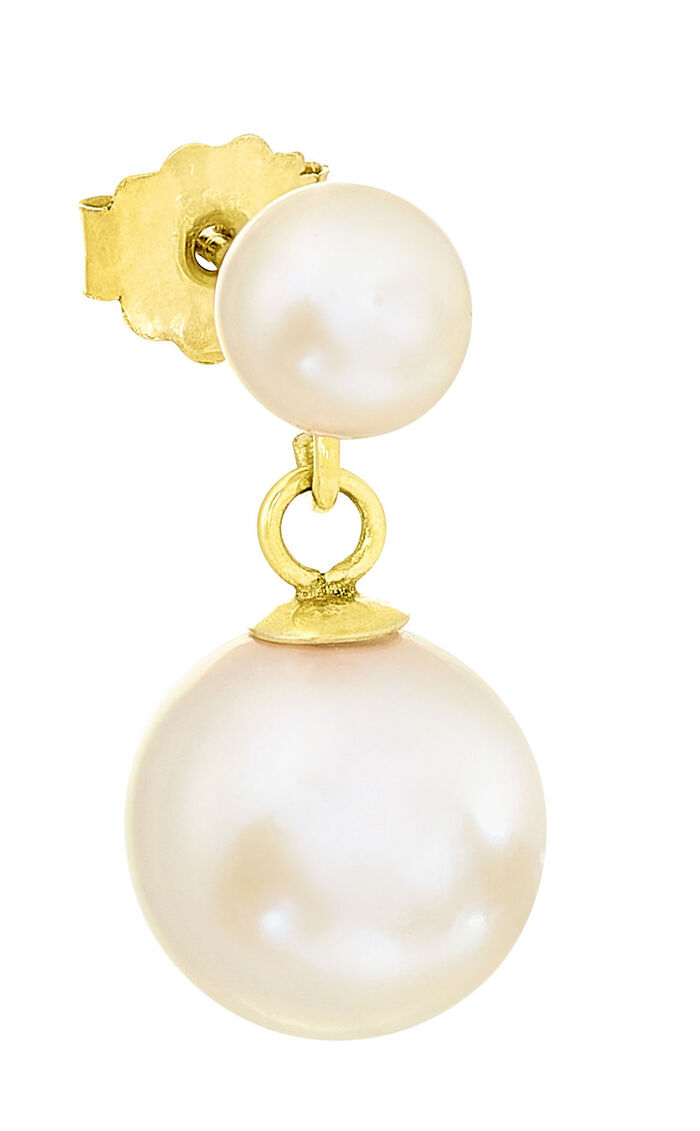 Ohrstecker mit Süßwasser-Zuchtperlen 