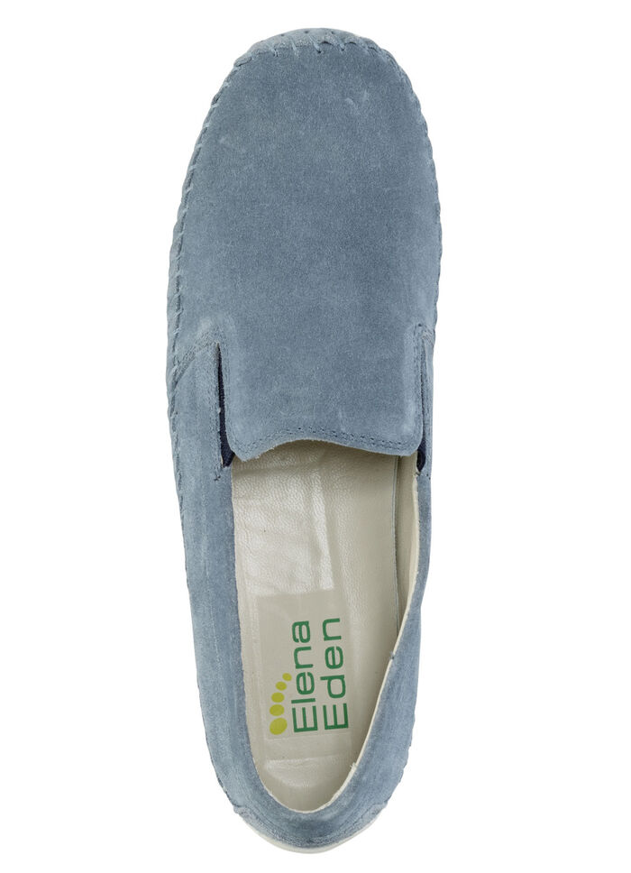 ELENA EDEN Slipper mit seitlichen Gummizügen JEANS