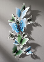 Wanddekoration aus Metall 