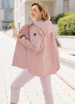 Funktionsjacke mit fester Kapuze ROSÉ